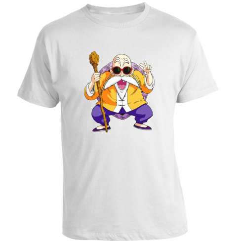 Camiseta Dragon Ball Mutenroshi happy