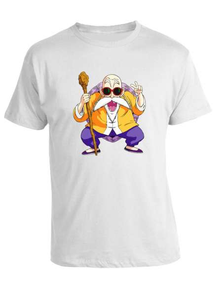 Camiseta Dragon Ball Mutenroshi happy
