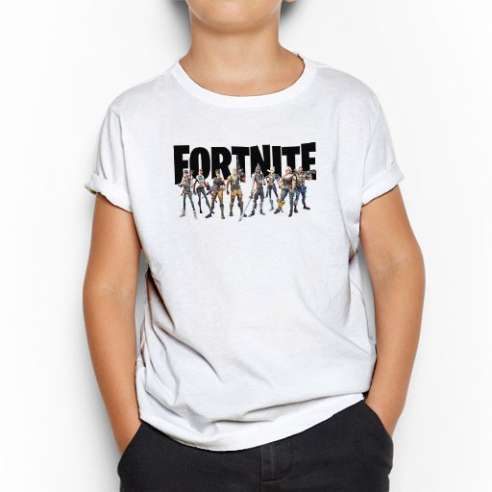 Camiseta Fortnite Team Battle Royale Infantil