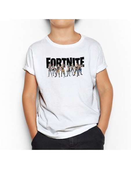 Camiseta Fortnite Team Battle Royale Infantil