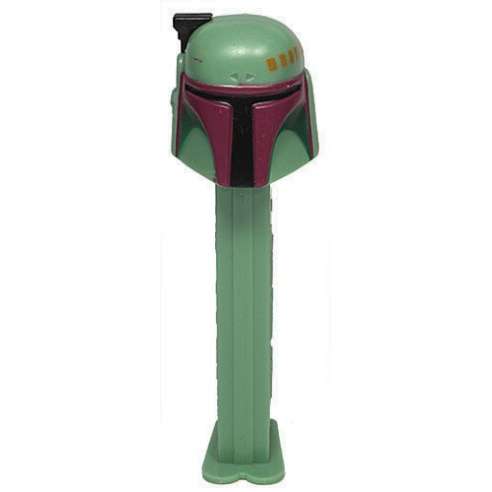 Boba Fett Dark Star Wars Dispensador Caramelos Pez