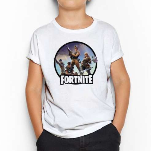 Camiseta Fortnite Game Battle Royale Infantil