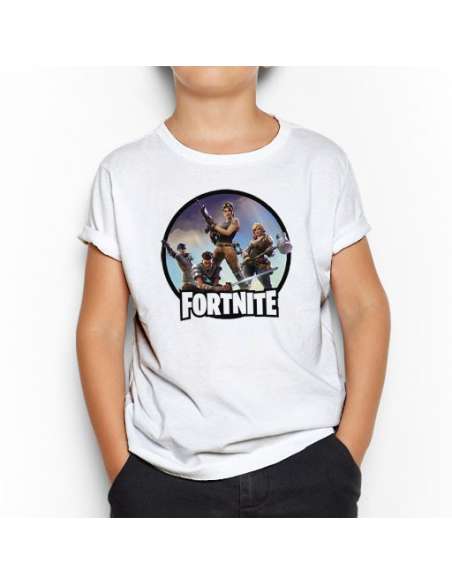 Camiseta Fortnite Game Battle Royale Infantil