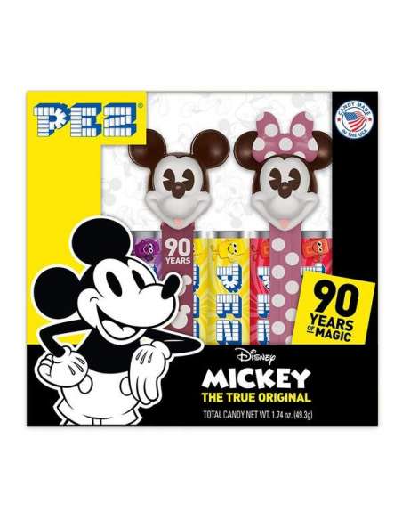 Mickey Mouse 90 aniversario Caja Dispensador Caramelos Pez