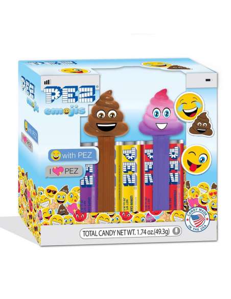 Caca Emoji Caja Dispensador Caramelos Pez