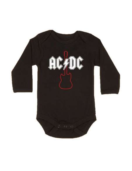 Body Bebe AC/DC Manga Larga