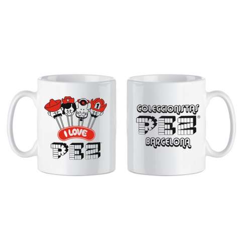 Taza Coleccionistas PEZ Barcelona