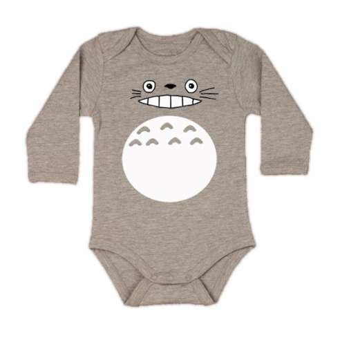 Body Bebe Totoro Manga Larga