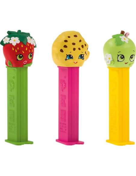 Shopkins Set Dispensador Caramelos Pez