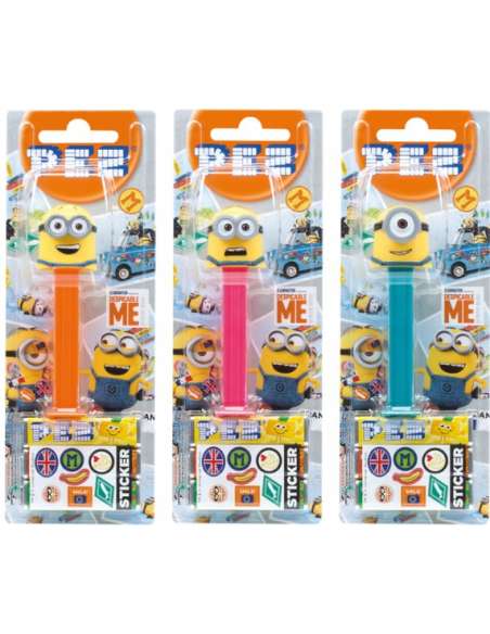 Minions Summer Edition Set Dispensador Caramelos Pez