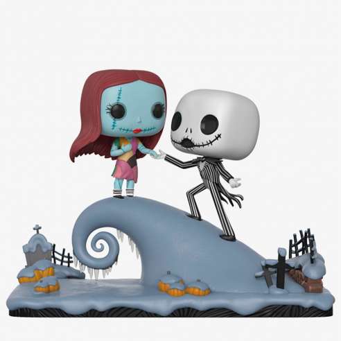 Funko Pop Movie Moment: Nightmare Before Christmas - Jack and Sally On The Hill
