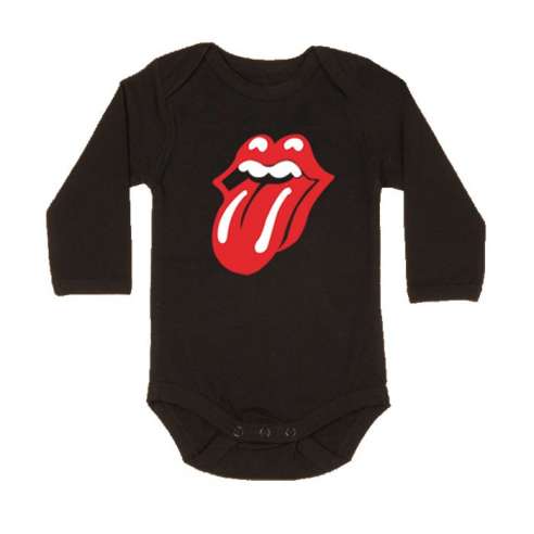 Body Bebe Rolling Stones Manga Larga