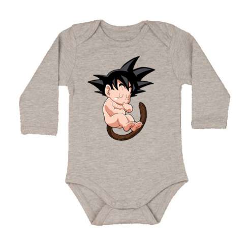 Comprar Body Bebe Son Goku Dragon Ball Manga Larga