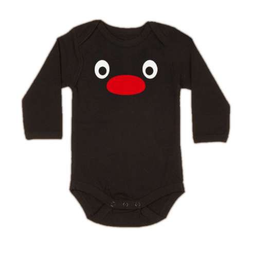 Body Bebe Pingu Manga Larga