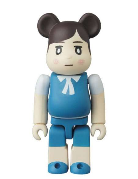 Bearbrick 100% Cute Fuchico Blue Series 34