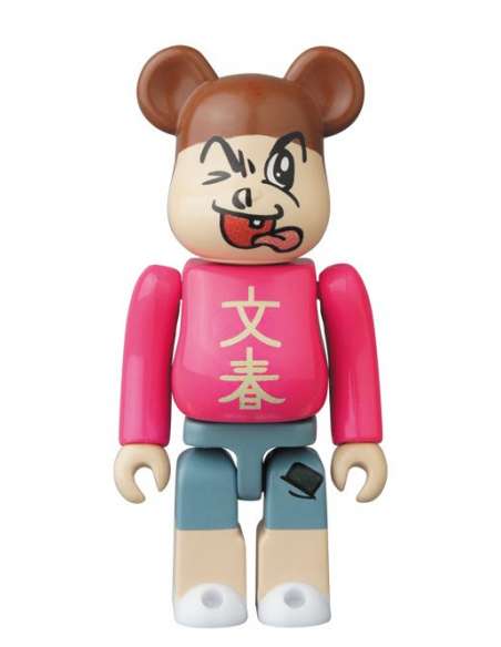 Bearbrick 100% Hero Bunshun Kun Series 34