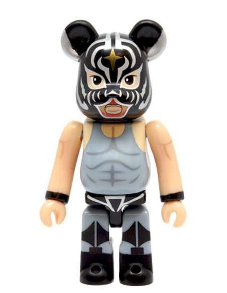 Bearbrick 100% Secret Artist Tiger Mask