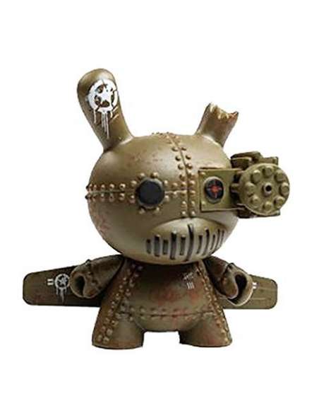 DrilOne Green Tank Destroyer Art of War Dunny Kidrobot