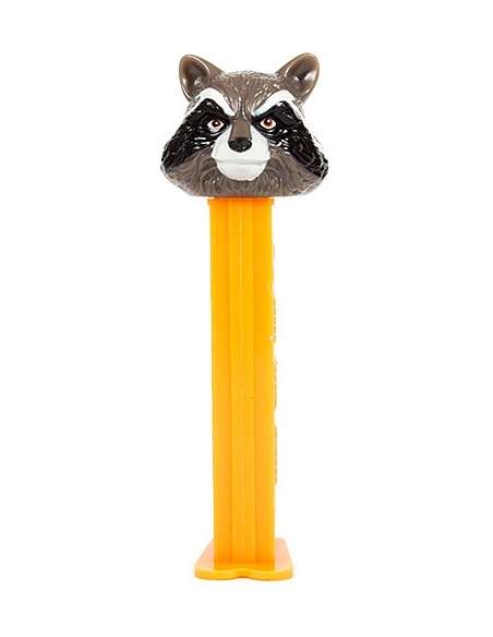 Rocket Racoon Guardianes de la galaxia dispensador caramelos pez
