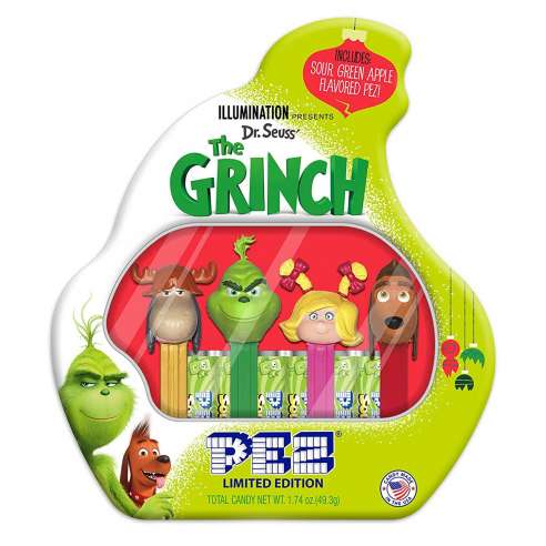 Caja Grinch Dispensadores Caramelos Pez