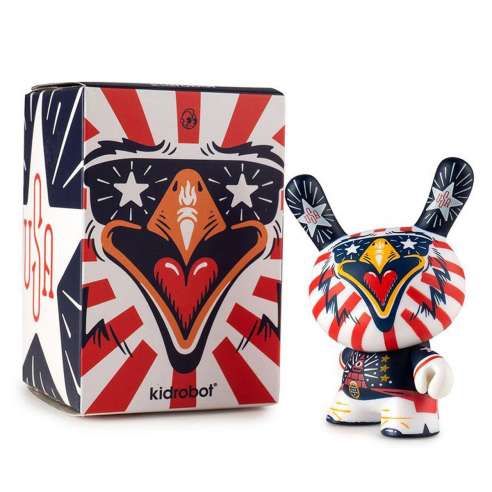 Indie Eagle 3" Dunny by Kronk Kidrobot