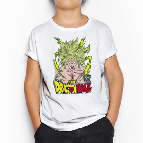 Camiseta Broly Dragon Ball Infantil