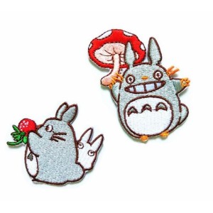 Parche Bordado Totoro 2pcs