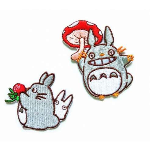 Parche Bordado Totoro 2pcs