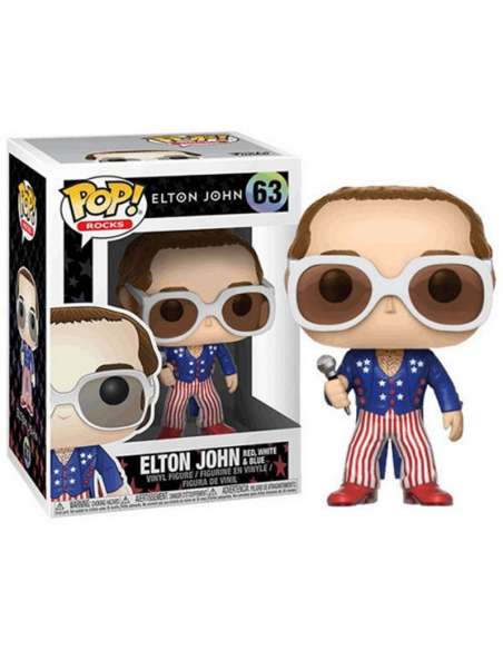 Elton John Red White Blue Funko Pop