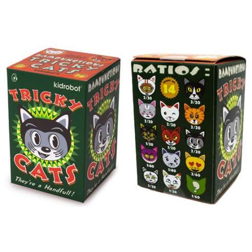 Tuxedo Tricky Cats by Kidrobot