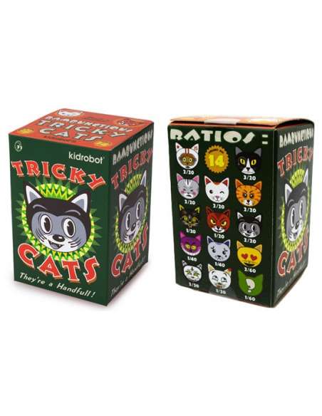 Tuxedo Tricky Cats by Kidrobot