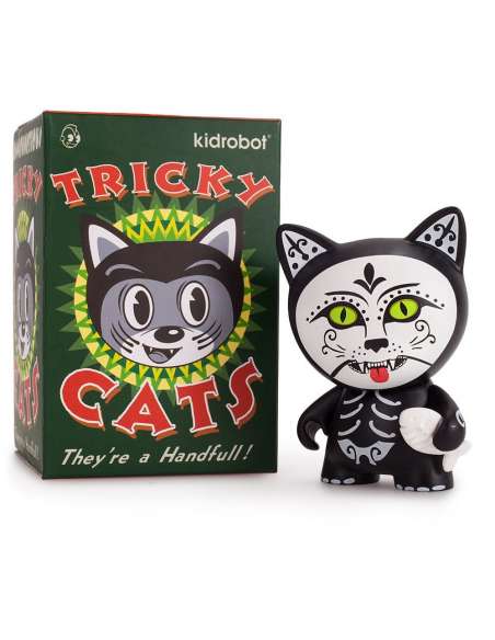 De Los Muertos Tricky Cats by Kidrobot
