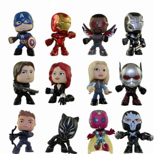 Caja Mystery Minis Captain America 3 Funko Pop