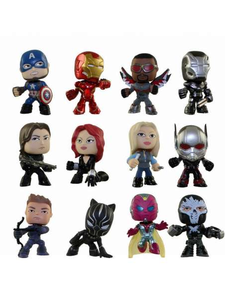 Caja Mystery Minis Captain America 3 Funko Pop
