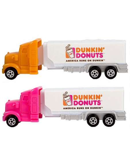 Dunkin' Donuts Trucks Set Dispensador Caramelos Pez