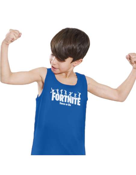 Camiseta de Tirantes Fortnite Dance or Die Infantil