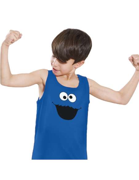 Camiseta de Tirantes Monstruo de las Galletas Infantil