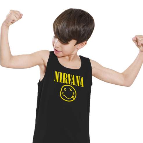 Camiseta de Tirantes Nirvana Infantil