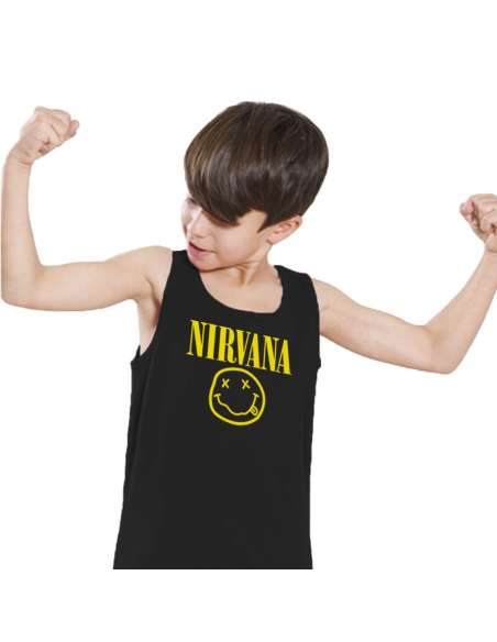 Camiseta de Tirantes Nirvana Infantil