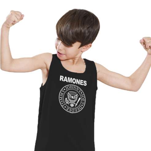 Camiseta de Tirantes Ramones Infantil