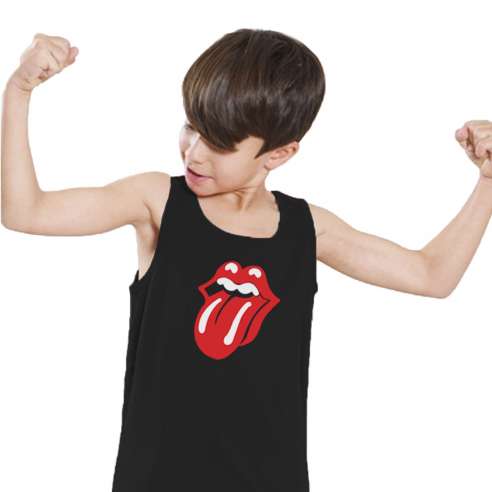 Camiseta de Tirantes Rolling Stones Infantil