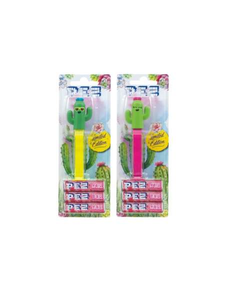 Dispensador Caramelos Pez Cactus Set