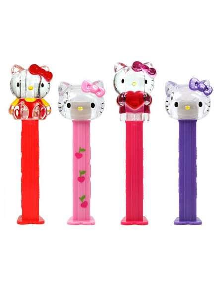 Dispensador Caramelos Pez Hello Kitty Set Crystal 2013