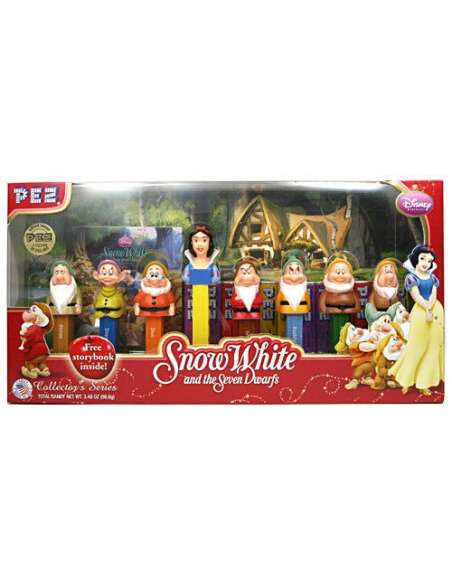 Dispensador Caramelos Pez Set Blancanieves en caja
