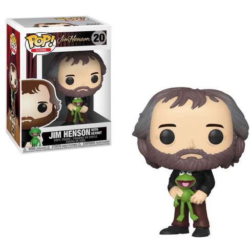 Jim Henson with Kermit Funko Pop