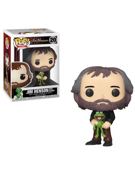 Jim Henson with Kermit Funko Pop