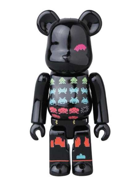 Bearbrick 100% Pattern Space Invaders Series 37