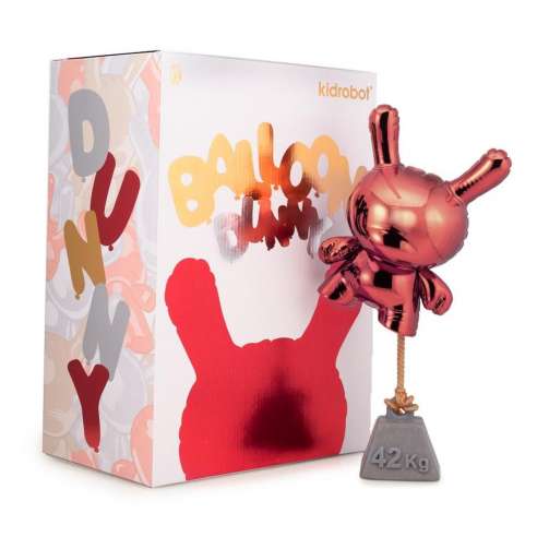 Balloon Dunny 8" RED by Andrew Martin Kidrobot