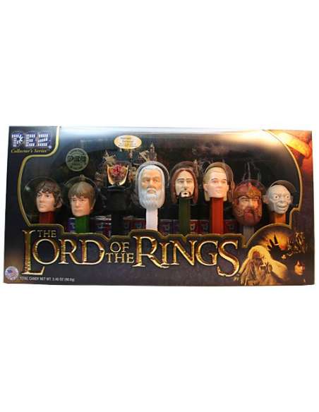 Lord of the Rings Set Wallmart Dispensador Caramelos Pez