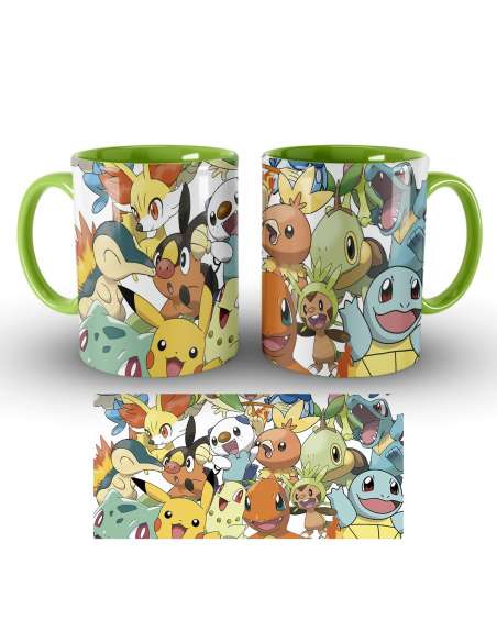 Taza Pokémon Collage